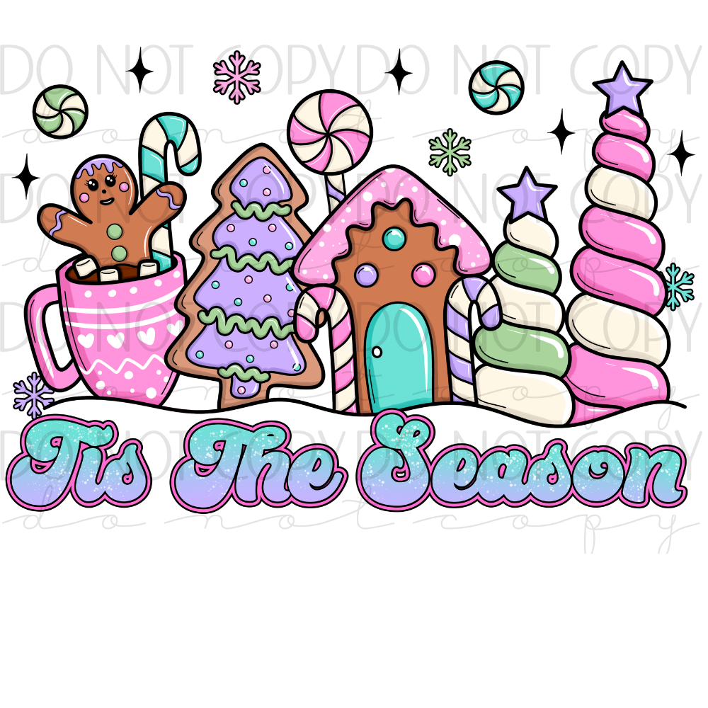 DTF TRANSFER|TIS THE SEASON|214