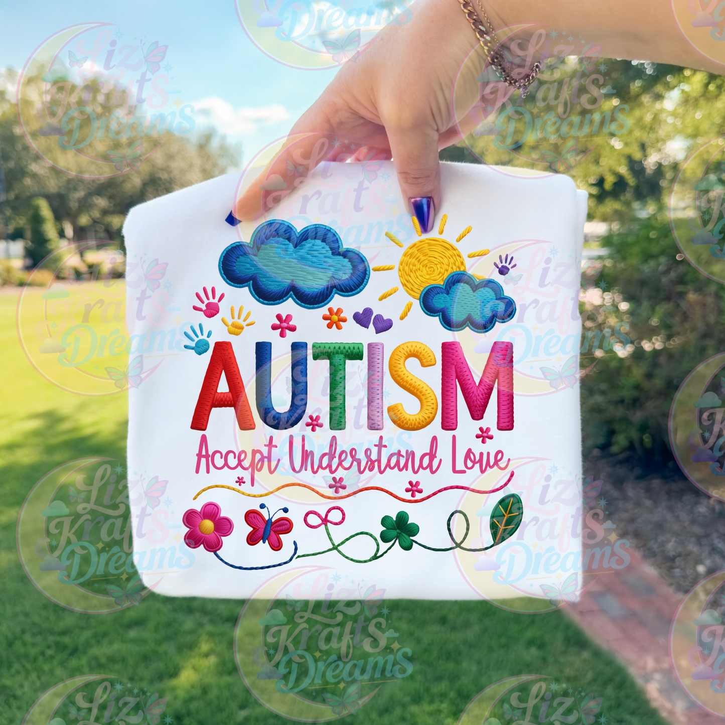 AUTISM DTF TRANFER READY TO PRESS 658