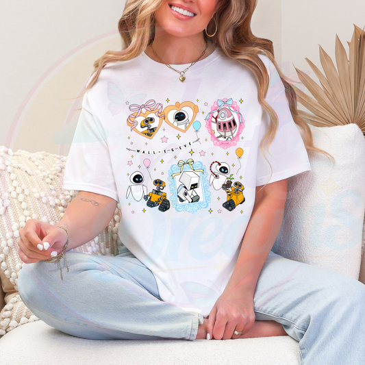 WALL-E DTF TRANFERS|READY TO PRESS 806