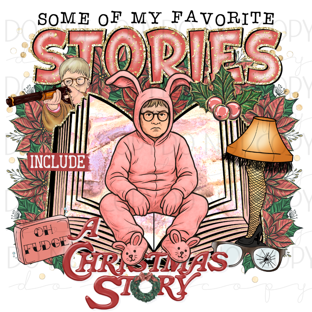 DTF TRANSFER|XMAS STORY|232