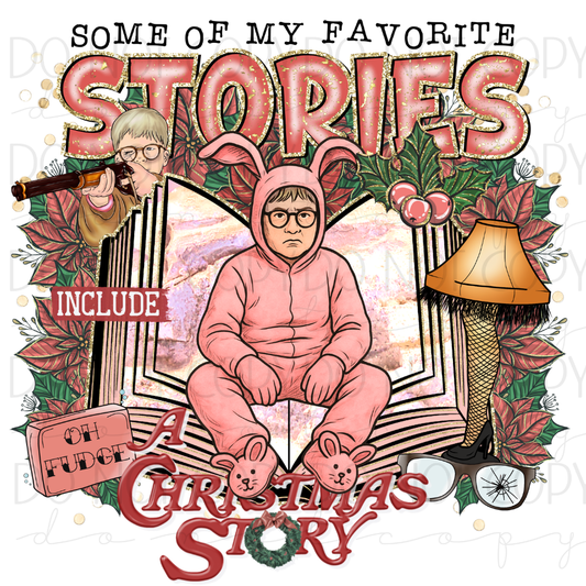 DTF TRANSFER|XMAS STORY|232