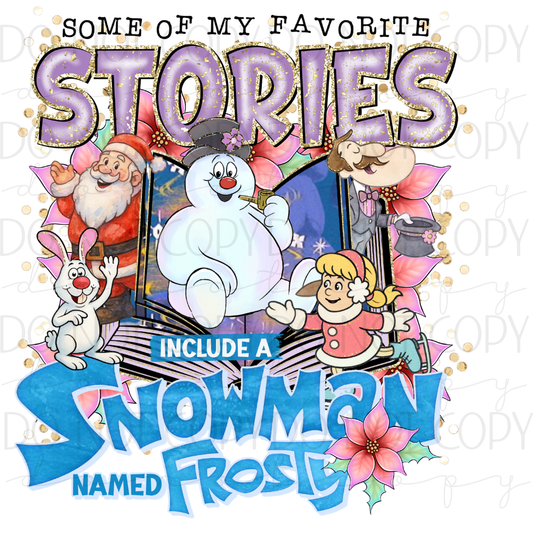 DTF TRANSFER|SNOWMAN|234