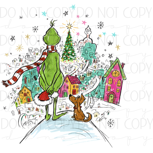 DTF TRANSFER|GRINCH |253