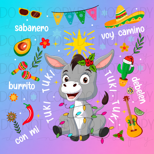 DTF TRANSFER|BURRITO SABANERO|254