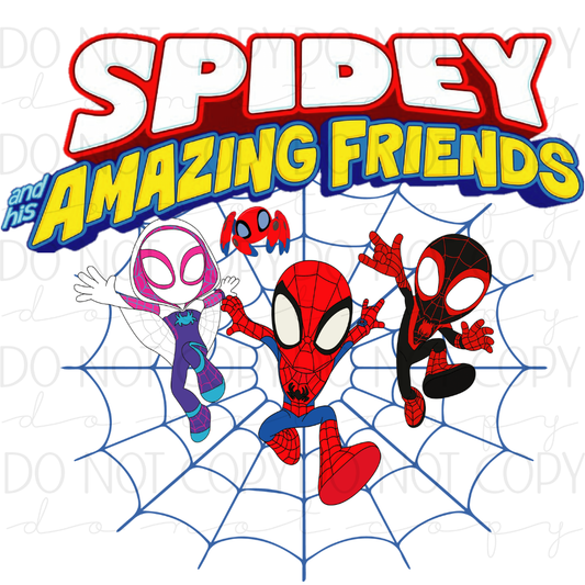 DTF TRANSFER|SPIDEY|257