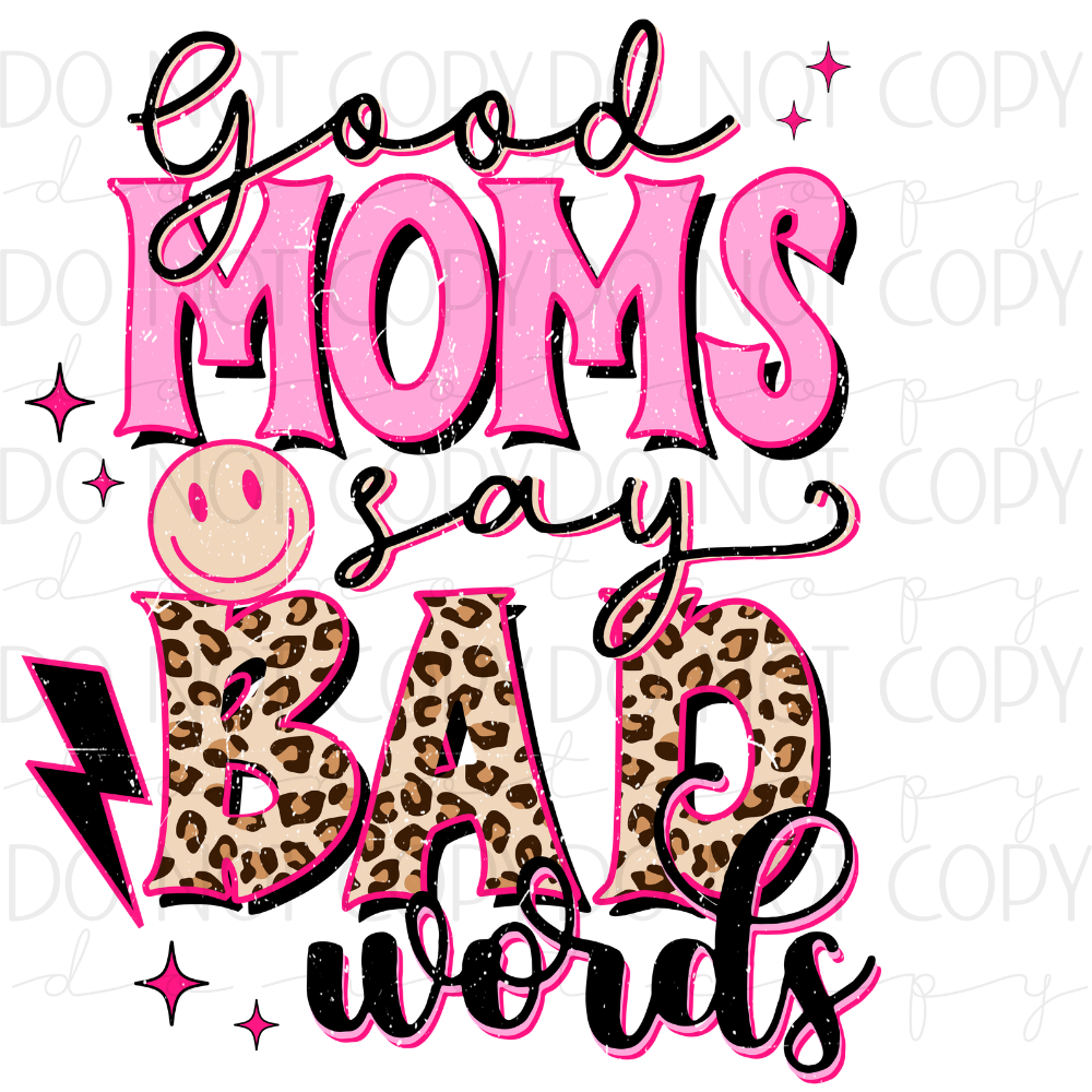 DTF TRANSFER|GOOD MOMS|259