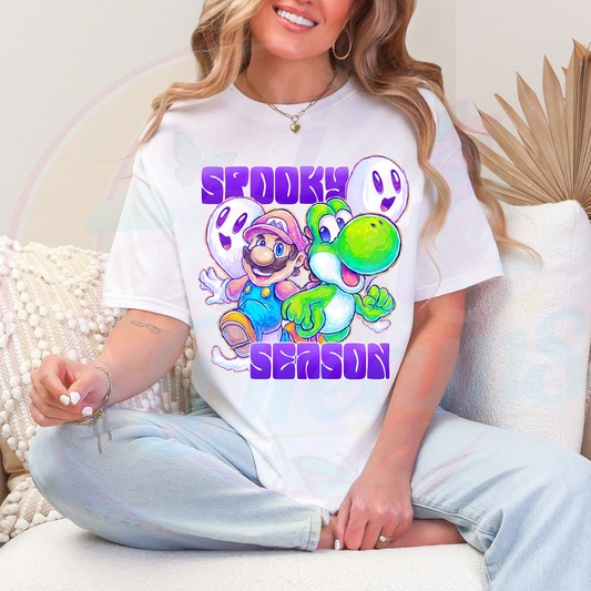 MARIO DTF TRANFERS|READY TO PRESS 132