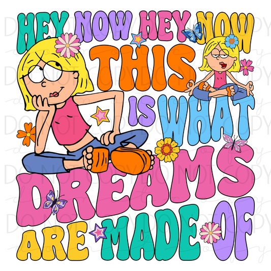 DTF TRANSFER|DREAMS|263