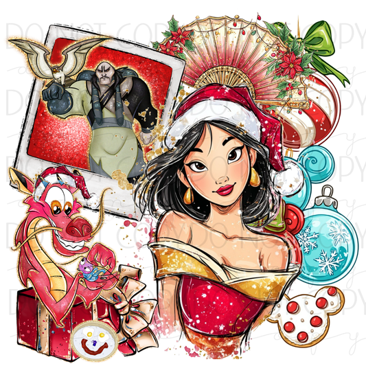 DTF TRANSFER|MULAN|271