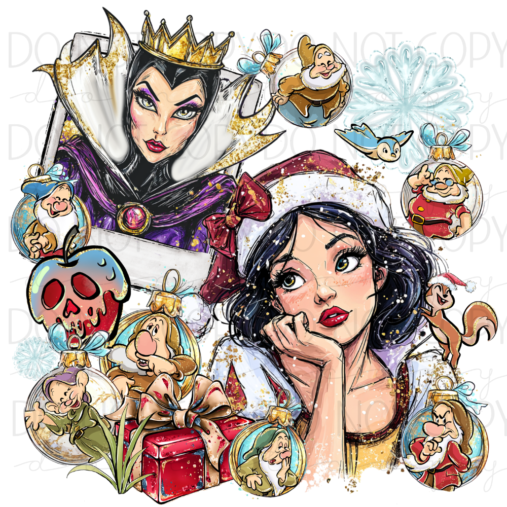 DTF TRANSFER|SNOW WHITE|273