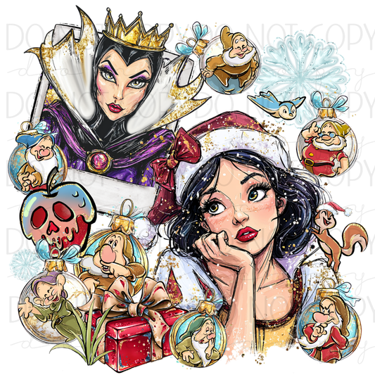 DTF TRANSFER|SNOW WHITE|273