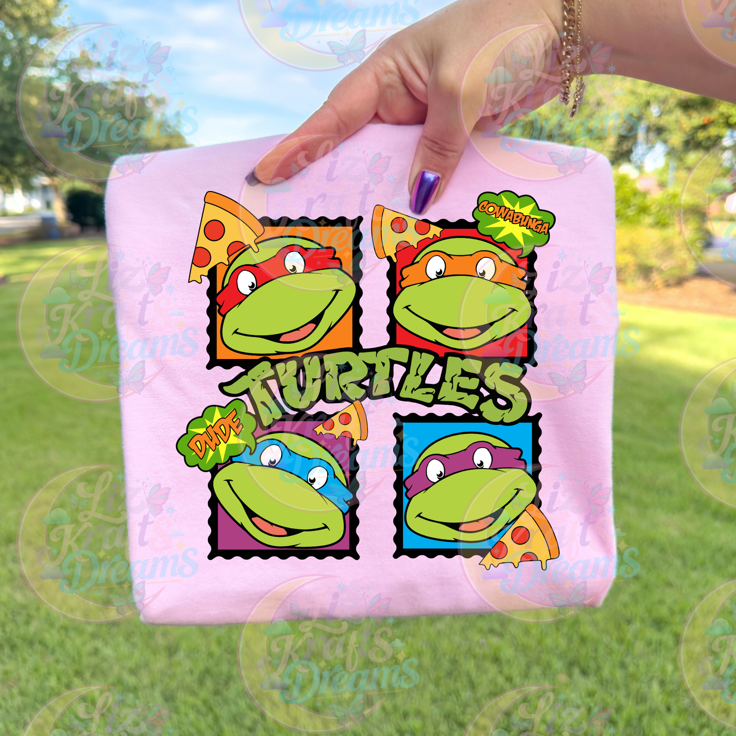 TURTELS DTF TRANFERS|READY TO PRESS 665