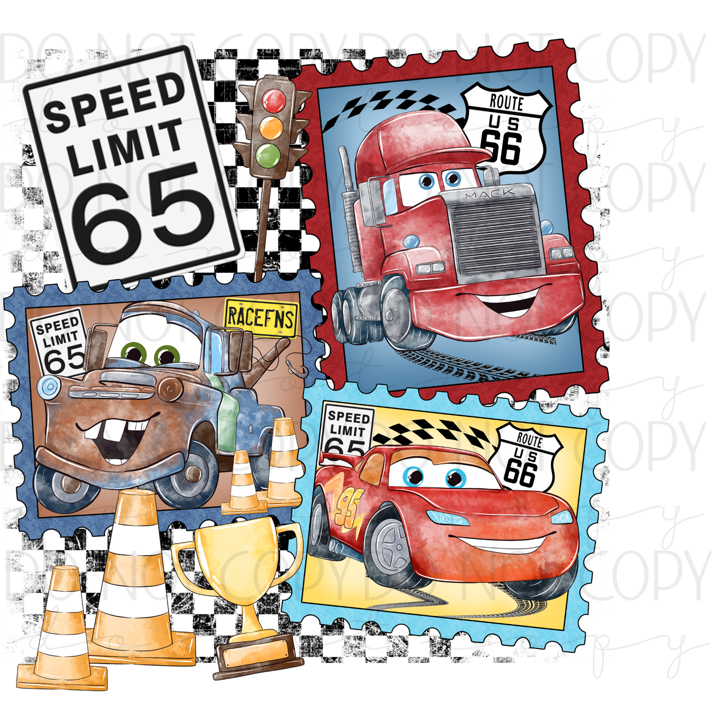 DTF TRANSFER|CARS|390