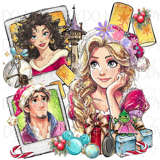 DTF TRANSFER|REPUNZEL|276
