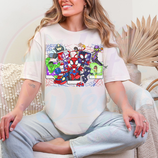 SPIDEY DTF TRANFERS|READY TO PRESS 302