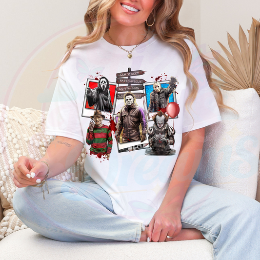 HORROR DTF TRANFERS|READY TO PRESS 135