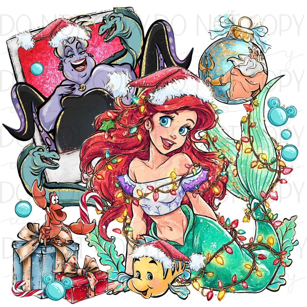 DTF TRANSFER|MERMAID|294