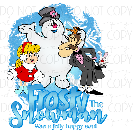DTF TRANSFER|FROSTY|297