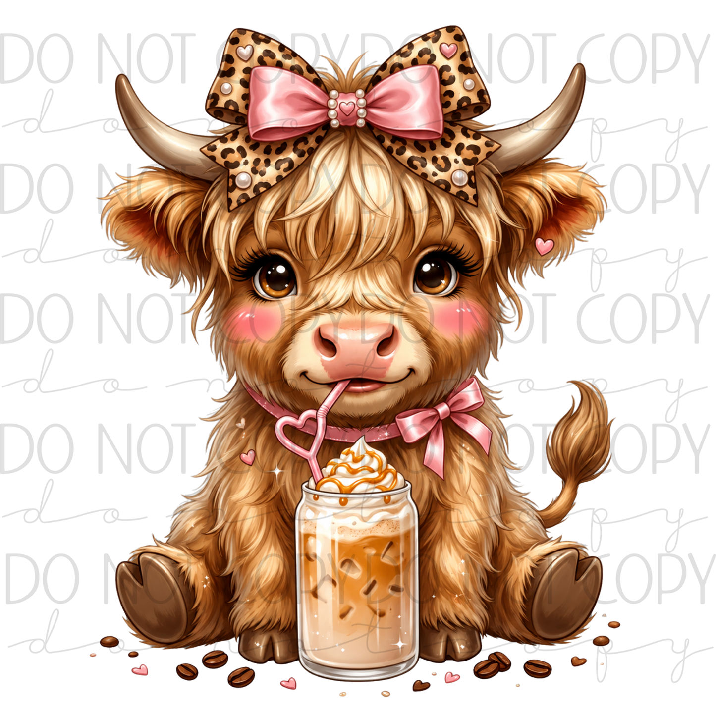 DTF TRANSFER|COFFEE COW|347