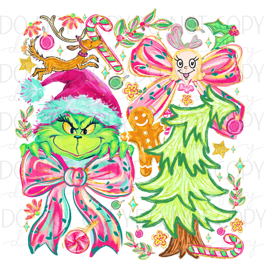 DTF TRANSFER|GRINCH|302