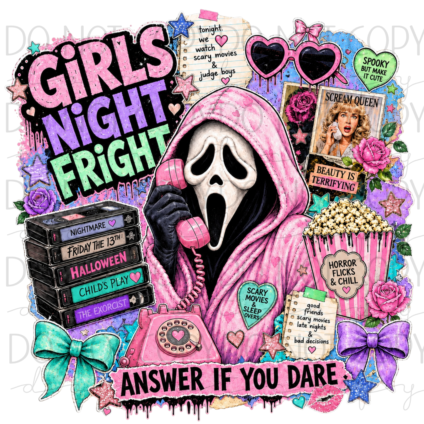 DTF TRANSFER|GIRLS NIGHT|358