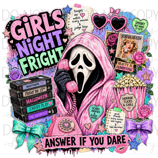 DTF TRANSFER|GIRLS NIGHT|358