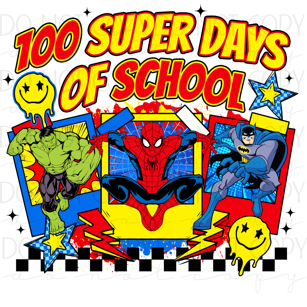 DTF TRANSFER|HEROS 100 DAYS|315