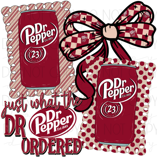 DTF TRANSFER|DR. PEPPER|318