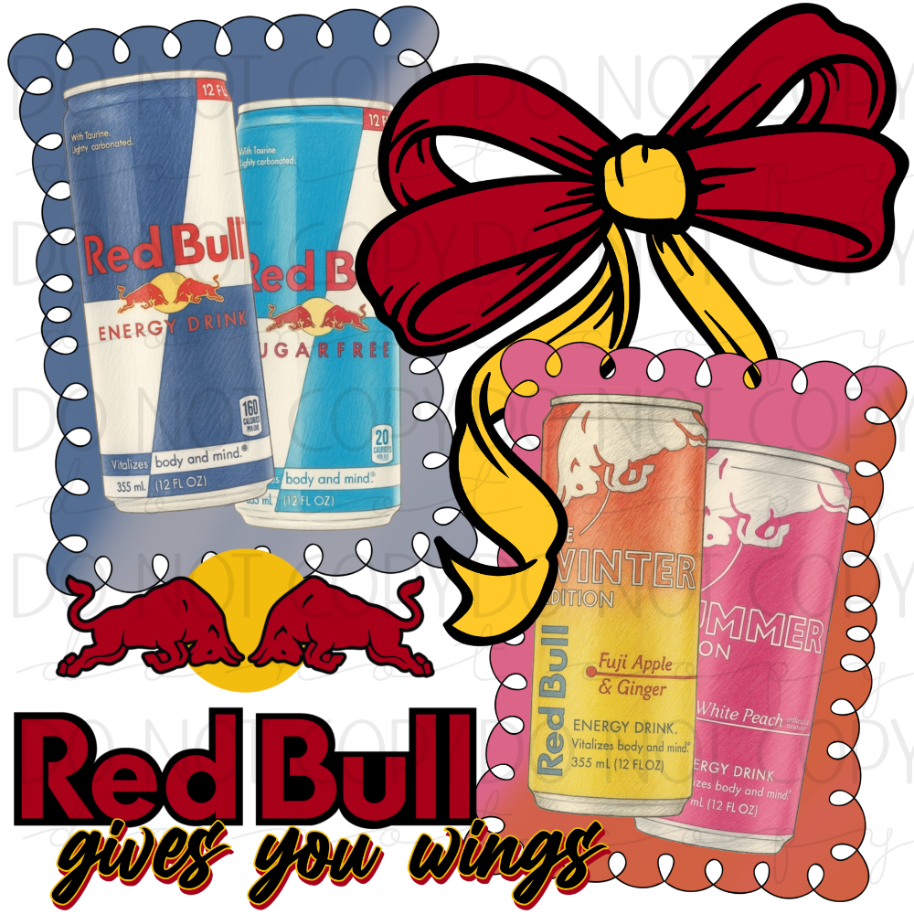 DTF TRANSFER|RED BULL|319
