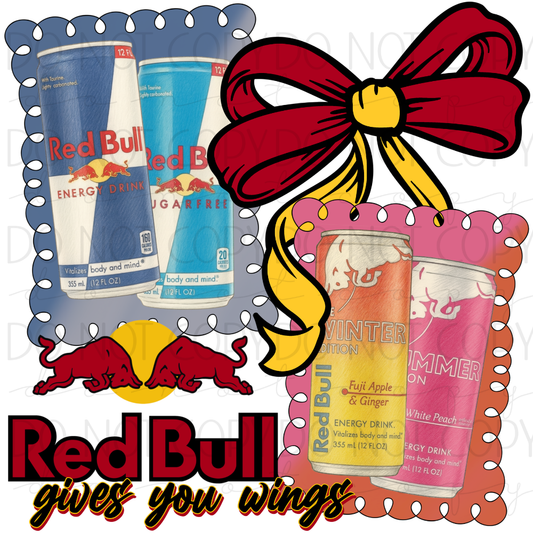 DTF TRANSFER|RED BULL|319