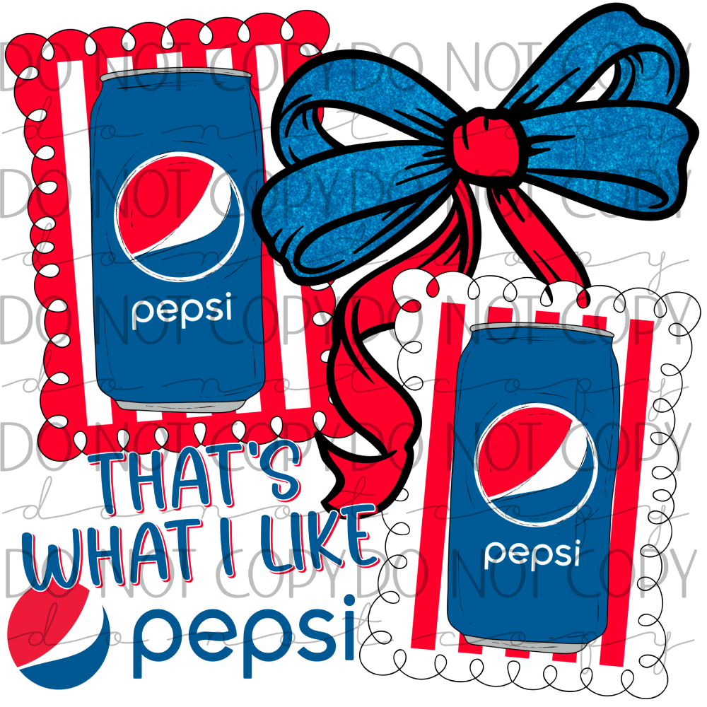 DTF TRANSFER|PEPSI|320