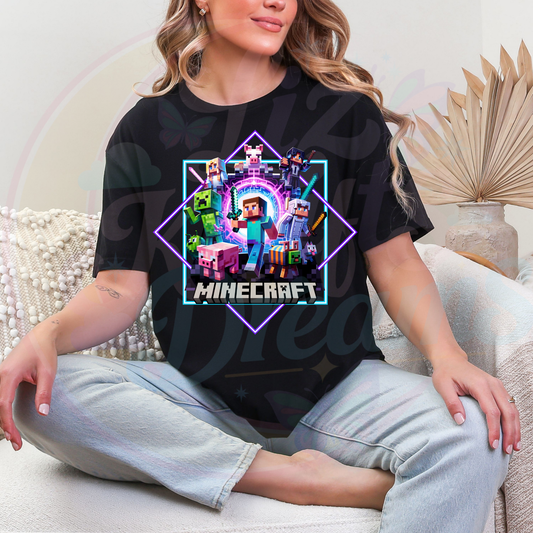 MINECRAF DTF TRANFERS|READY TO PRESS 36