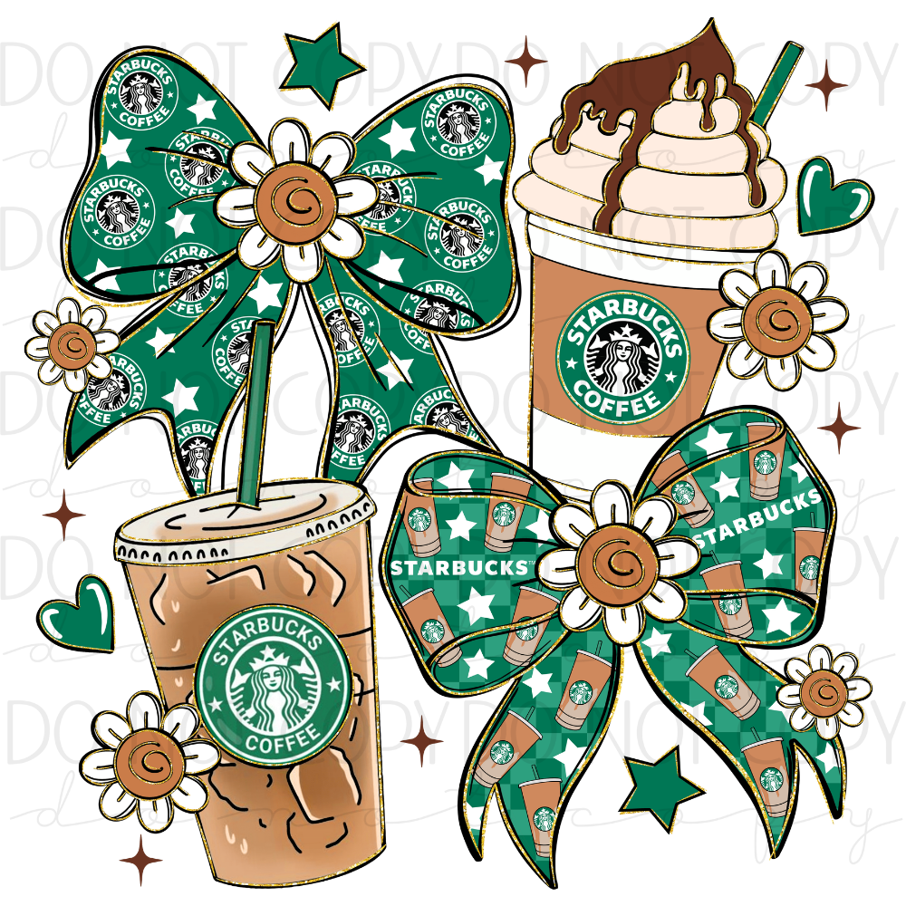 DTF TRANSFER|STARBUCKS|327