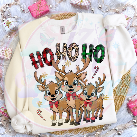 HO HO DTF TRANFERS|READY TO PRESS 1049