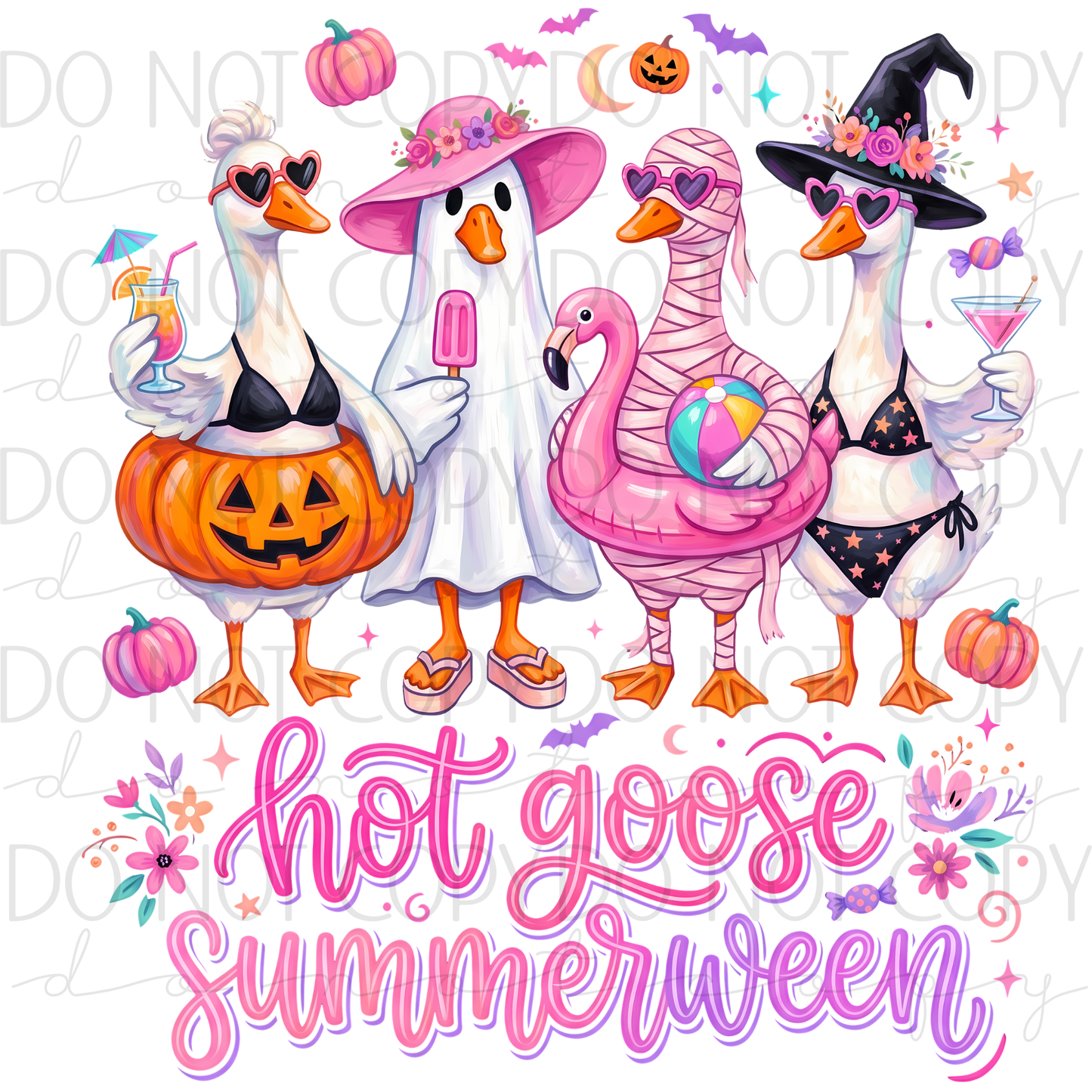 DTF TRANSFER|HOT GOOSE|539