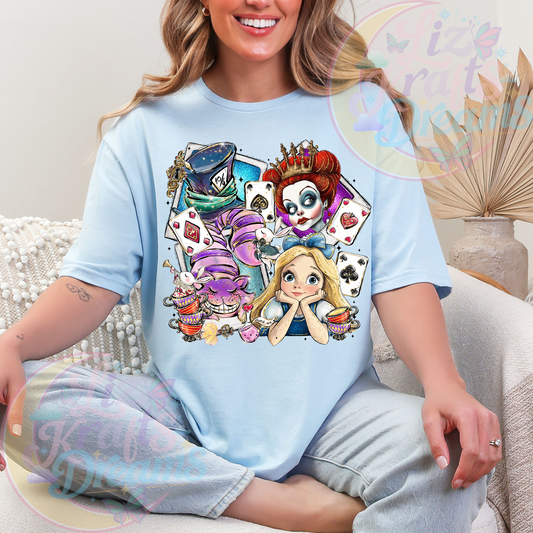 ALICE DTF TRANFERS|READY TO PRESS #95