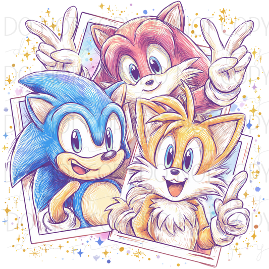 DTF TRANSFER| SONIC|43