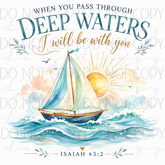 DTF TRANSFER|DEEP WATERS|545