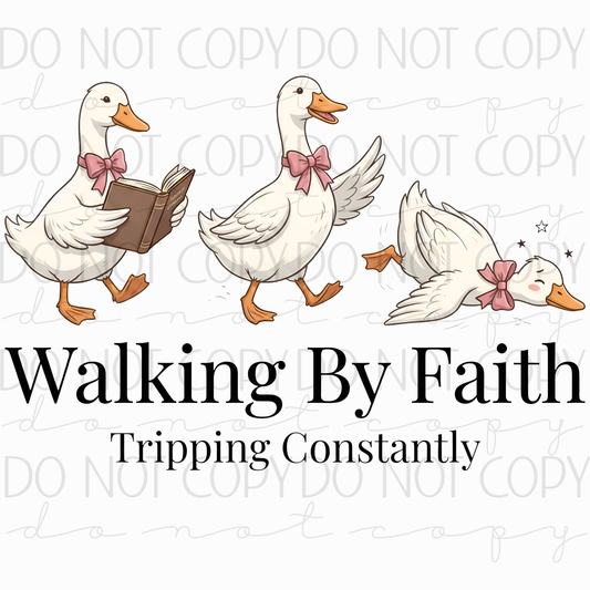 DTF TRANSFER|WALKING BY FAITH|546