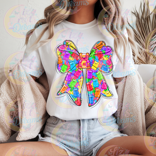 BOW GUMMY DTF TRANFERS|READY TO PRESS 679
