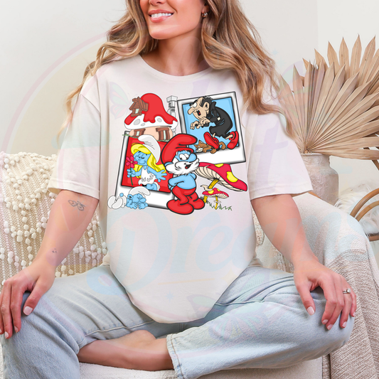 SMURF DTF TRANFERS|READY TO PRESS 503
