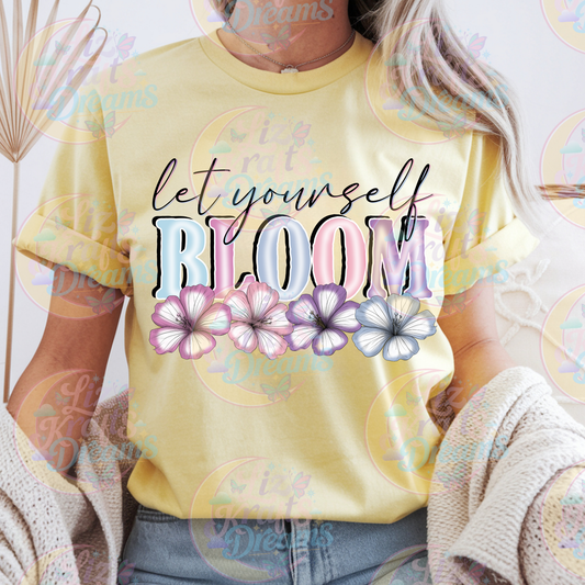 BLOOM DTF TRANFERS|READY TO PRESS 684