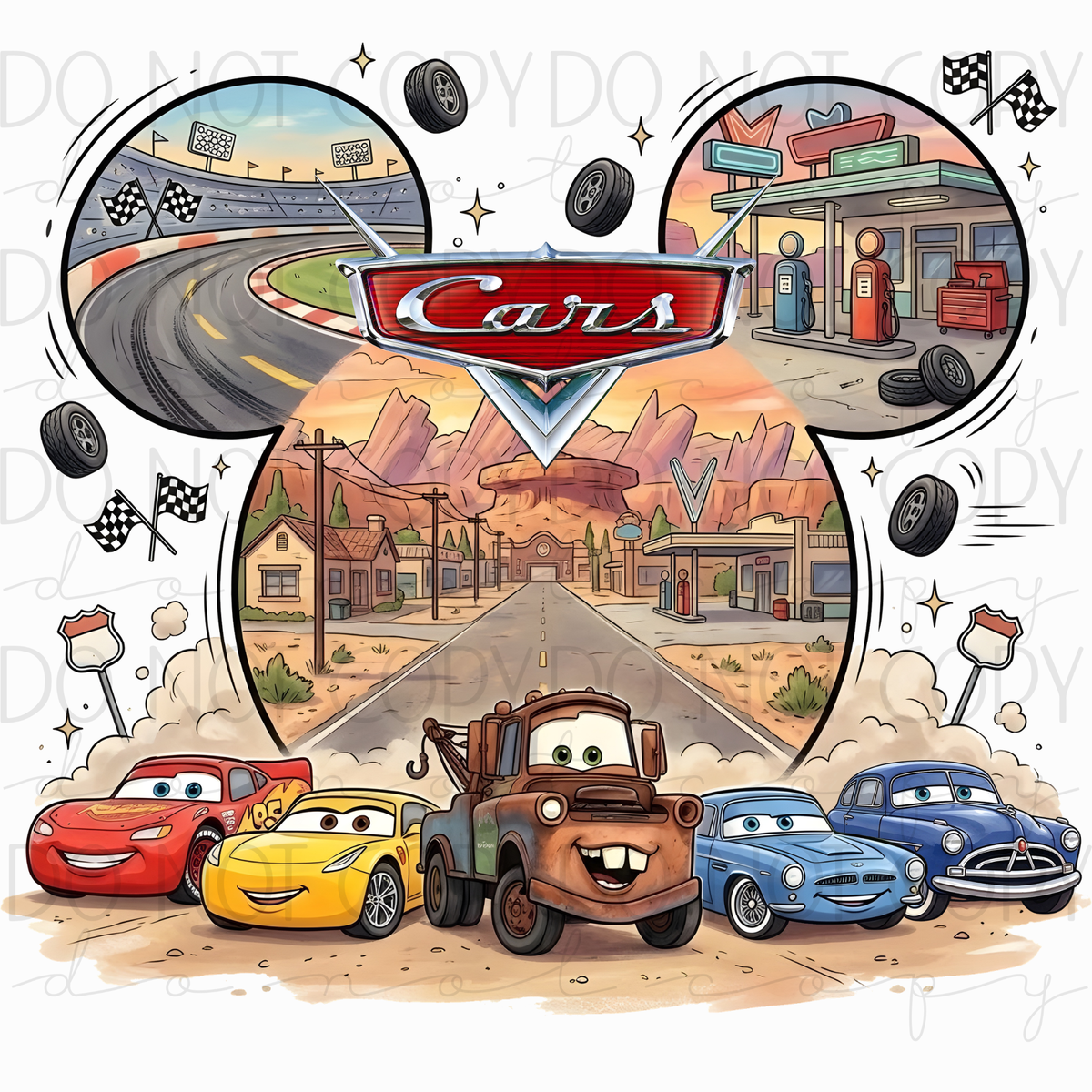 DTF TRANSFER|CARS|557