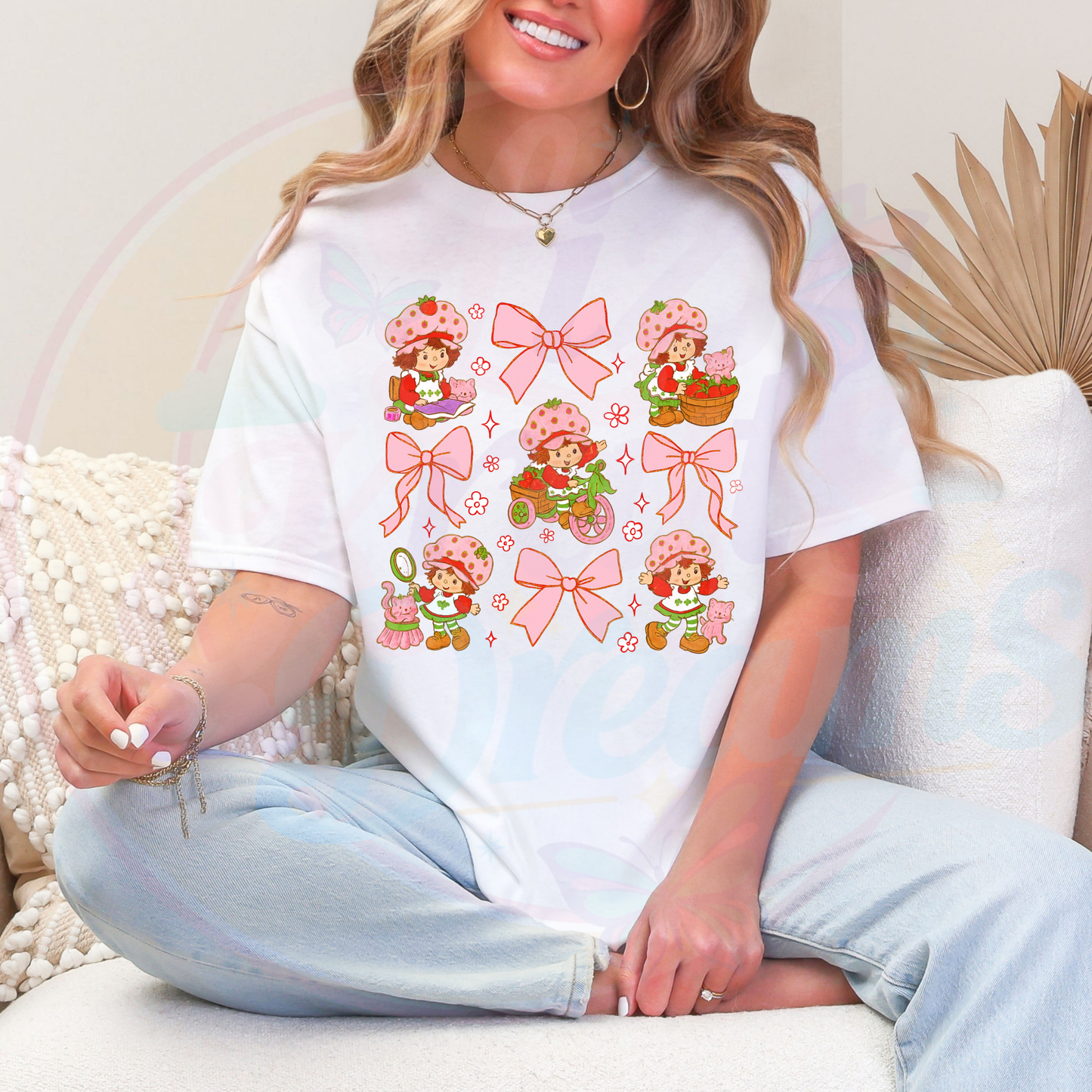 STRAWBERRY DTF TRANFERS|READY TO PRESS 600