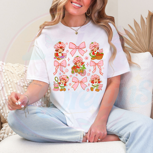 STRAWBERRY DTF TRANFERS|READY TO PRESS 600