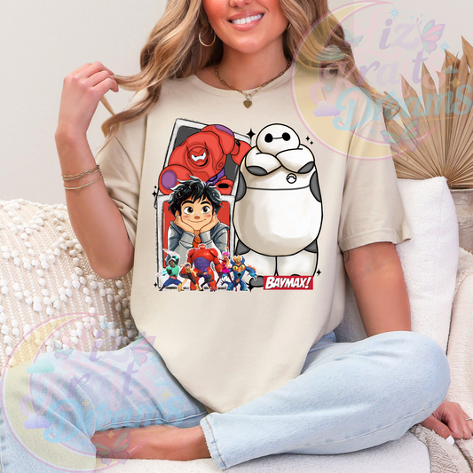 BAYMAX DTF TRANFERS|READY TO PRESS #98