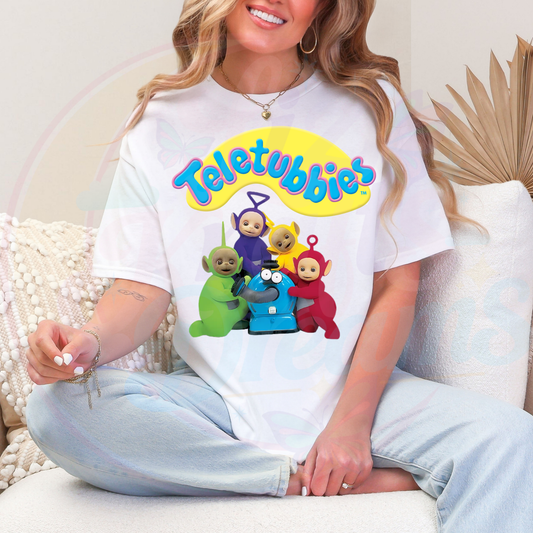 TUBBIES DTF TRANFERS|READY TO PRESS 1012
