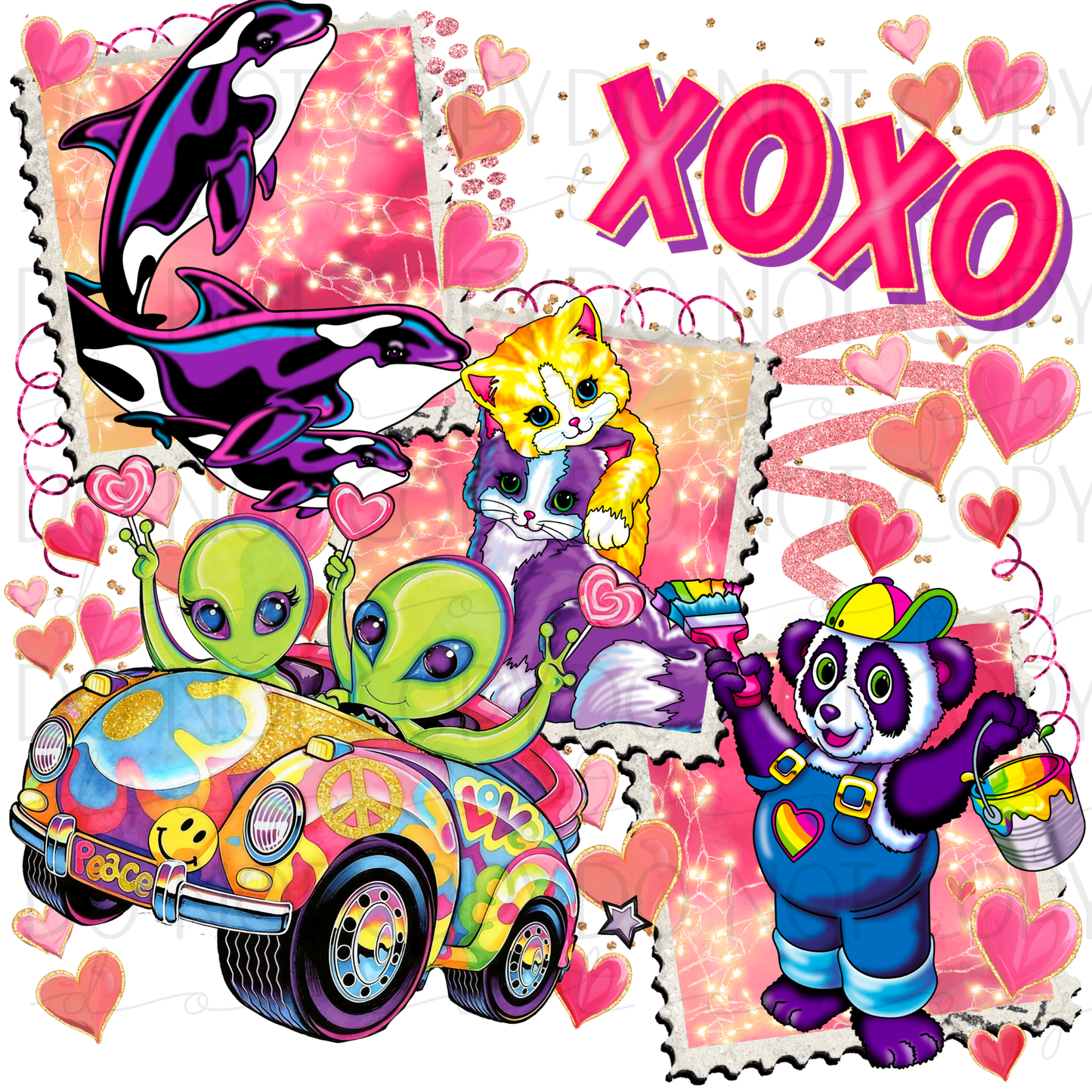 DTF TRANSFER|XOXO|435