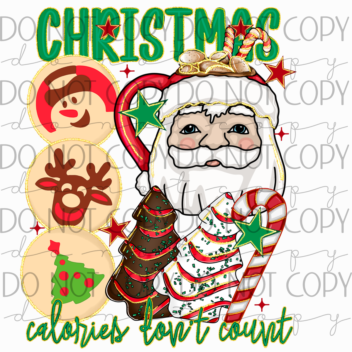 DTF TRANSFER|XMAS|586