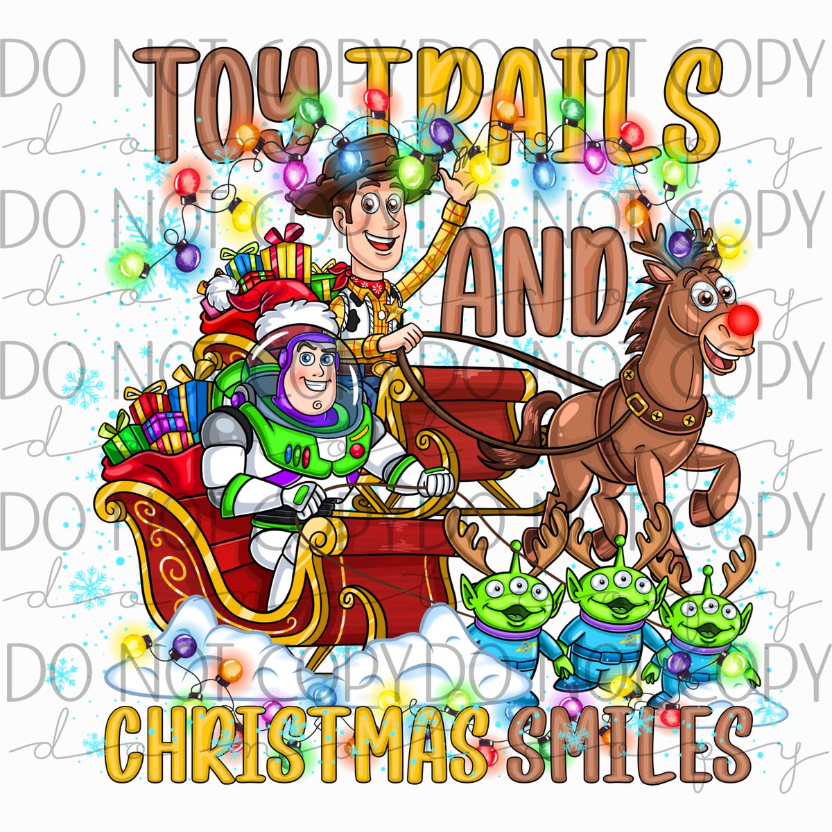 DTF TRANSFER|STORY XMAS|587